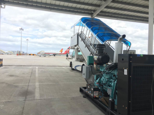 Ba 200kva gerador de combustível diesel usado no aeroporto de xiamen para 2017 brics xiamen